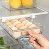 Fridge Egg Drawer Organizer Holder Trays for Refrigerator Egg Container