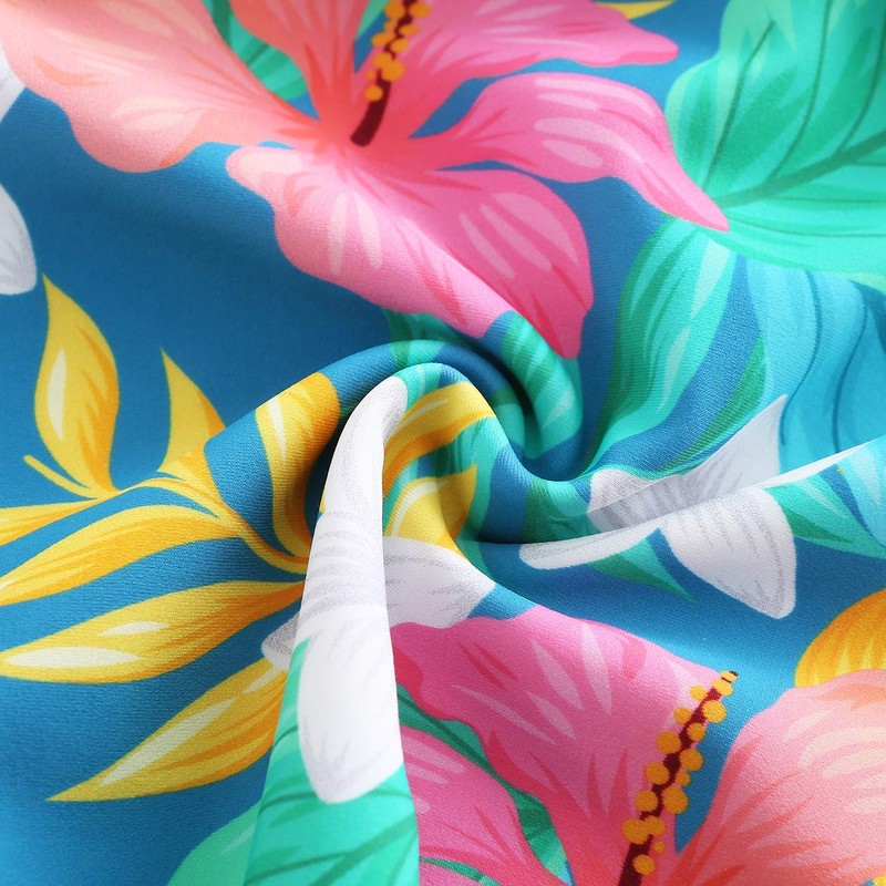 Moon Tree Girls Two Piece Bathing Suit Ruffle Tankini Swimsuits