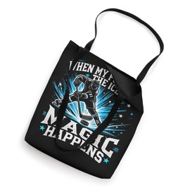 Funny Ice Hockey Themed Sport Athlete Athletic Men Gift Idea Tote Bag