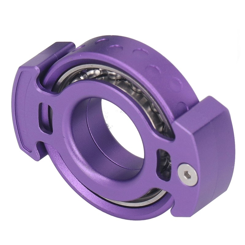 Fingertip Gyroscope Reduce Anxiety Free Rotating Metal Ring Decompression Toy
