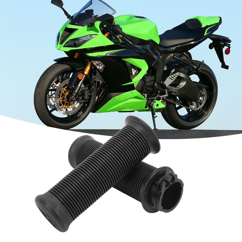 2pcs 25mm/28mm Motorcycle Hand Grip Left Right Comfortable Universal Throttle