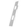 Door Strike Plate Double Holes Steel Reinforced Strong Easy Install