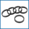 A ABSOPRO 5pcs Headset Spacer Matte Black Fit 1 1/8