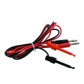 Tekpower TL18 Banana Plugs to Minigrabbers Test Leads, 38 Inches, 2 Sets per Pack
