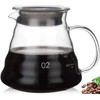 Glass Coffee Server for Drip Coffee Maker, Standard Glass Coffee