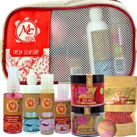 Mc Nails Kit Mc Spa Fresa. Humectantes. Manicure 10pzs. Manual Regalo