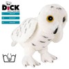 Carl Dick Snowy owl about 5.5 inches/15cm, Plush Toy, Soft