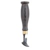 Fan shaped Edge Creaser Sandalwood Handle Leather Edge Marking Craft