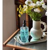 JASAI 18Oz Glass Soap Dispenser with Black Rust Proof Pump,