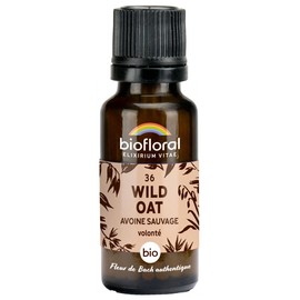 Biofloral Bach Flower Remedies 36 Wild Oat Organic 19.5 g
