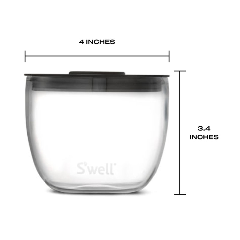 S'well 12oz Glass Prep Bowl Set of 4 for Easy