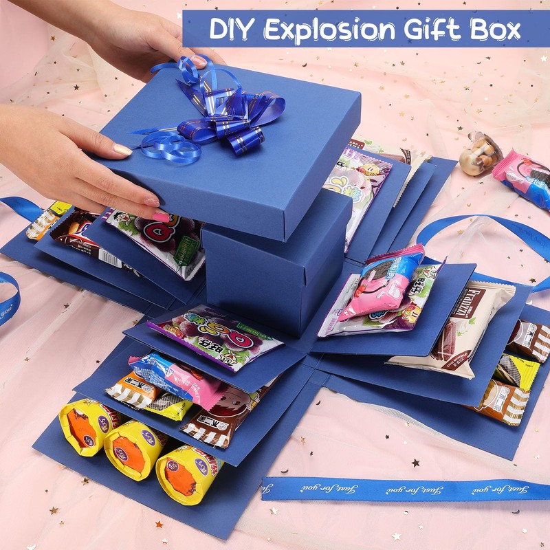 Candcamp Explosion Box, Surprise Box DIY Explosion Gift Box, 5