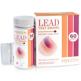 2024 All-New Lead Test Kit, 60 Lead Testing Swabs, 30-Second Results Suitable for Housepaint, Dishes, Toys, Jewelry, Metal, Ceramics, Wood. Just Dip in Vinegar to Use Lead Paint Testing Kits.
