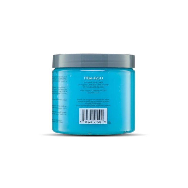 Johnny B Hair Gel, 16 Ounce