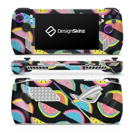 DesignSkinz - Compatible with Rog Ally - PC Skin Decal Protective Scratch Resistant Vinyl Wrap Gaming Cover - Vivid Retro Watermelon Slices