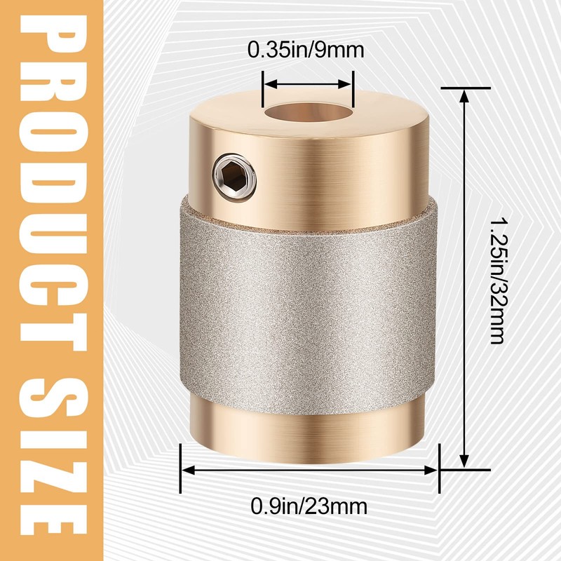 Glass Grinder Bits, Stained Glass Drill Bits, Stained Diamond Grinder