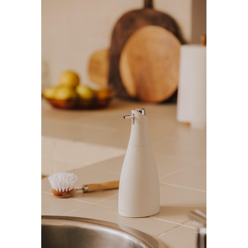 COSMIC Soap dispenser Grey 300ML Freestanding Accesory Measures 7 x