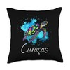 Curaçao / Curacao Throw Pillow