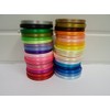 1 Roll x 6mm Satin Ribbon Coral Dark Peach Minimum