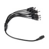 exgoofit 2-Pack DC 1 Female to 8 Male Output Power