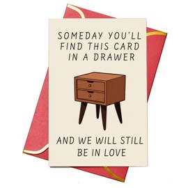 Moloo Funny Birthday Card for Husband and Boyfriend,Romantic Gifts for Valentine's Day and Anniversary