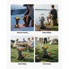 VEVOR Camping Rocket Stove, Wood Burning Portable Rocket Stove with