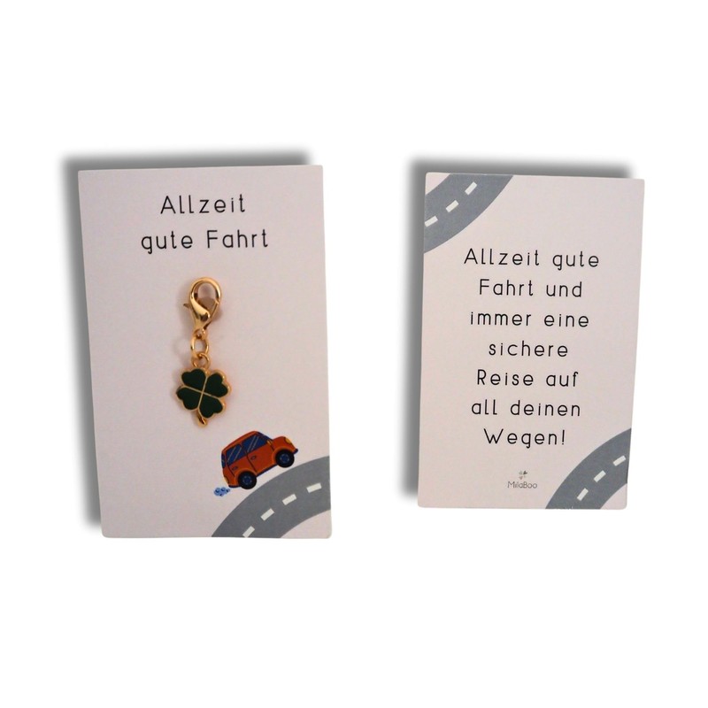 Milaboo® Lucky Charm with Clover Pendant, Good ride, Unit size