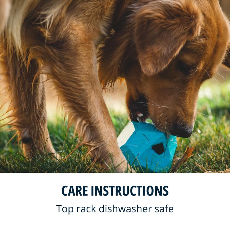 RUFFWEAR Gnawt-a-Rock Dog Toy, Durable and Chew Resistant, Natural Latex