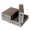 Jamiikury 4pcs Sanding Blocks Assortment Kit, Sponge Sand Block Washable