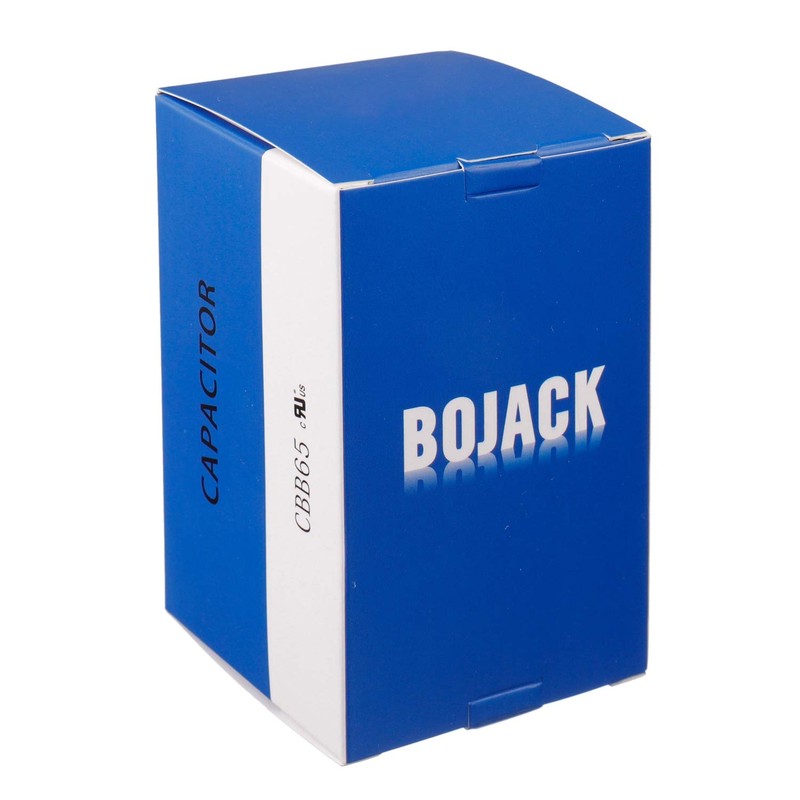 BOJACK 45+5 uF 45/5 MFD ±6% 370V/440VAC CBB65 Dual Run