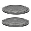 KOMBIUDA 2pcs Car Speaker Mesh Cover Stylish Metal Grill Protector