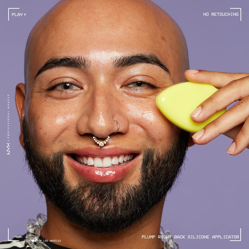 NYX PROFESSIONAL MAKEUP Plump Right Back Silicone Applicator Sponge for