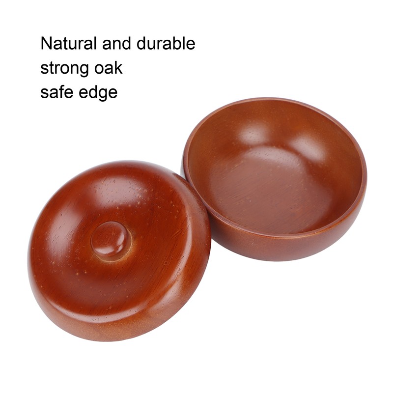 Wooden Shaving Bowl Men Shaving Cream Foam Bowl with Lid