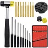 LFSEMINI Pin Punch Set, 22pcs Removing Repair Tools, Including Universal