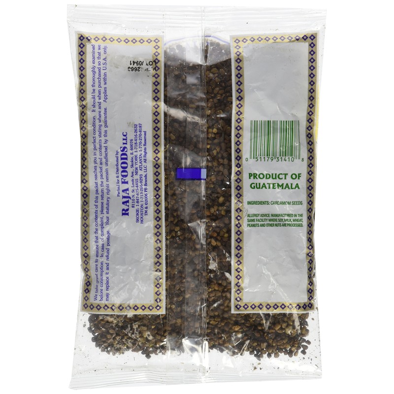 Swad Premium Quality Cardamom Seeds Decorticated (Elaichi Dana) / 100g.,