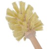 6 Pcs Bottle Brush, Natural Wood Dish Brush Scrub Brush