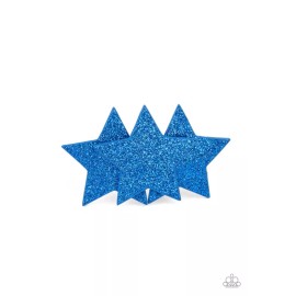 Paparazzi Happy Birthday America Blue Hair Clip