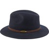Harrys-Collection Rolling Hat in 3 Colours - navy, size: 57