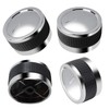 Gas Grill Knobs, Grill Control Knob Replacement Chrome Plated Plastic