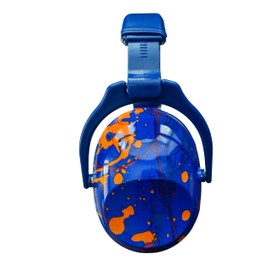 Sensory Junction Ear Defenders Noise-Cancelling Ear Protection with Extra Soft Adjustable Earmuff for Kids, Autistic Toddlers, and Children with Sensory Sensitivities. (Blue)