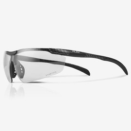 RILEY Eyewear Agera Sunglasses Lightweight Sports Style Safety Glasses (Black, Indoor/Outdoor)