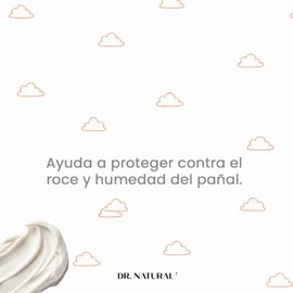 Dr. Natural Crema Corporal y Facial Hidratante Bebé y Niño Natural, Orgánica y Vegana Body Lotion | Hipoalergénica, Sin Parabenos, Sin Quimicos, Cruel