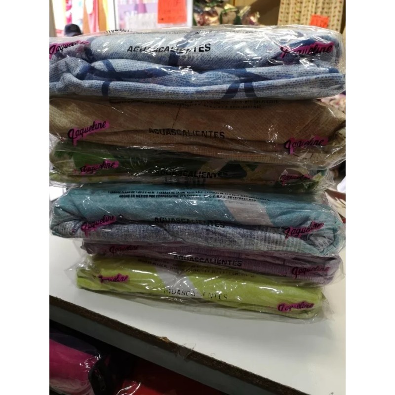 Jaqueline 6 Sábanas Franela Individual 100% Algodón Colores Surtidos