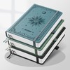 EMSHOI Notebook A5 Lined, Thick Notepad, 320 Numbered Pages, Hardcover
