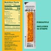 SOLELY - Organic Pineapple Fruit Jerky - 12 Individually Wrapped