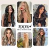 Boymia Extensiones De Cabello Humano Con Punta I, N.° 1B,