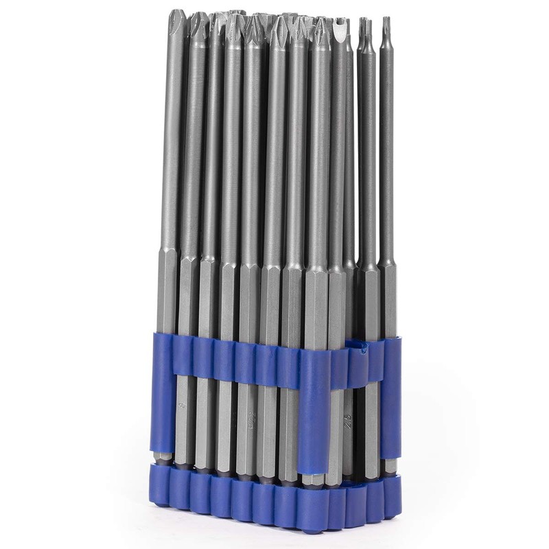 XtremepowerUS Extra Long Security Power Bit Set 32 Piece 1/4"