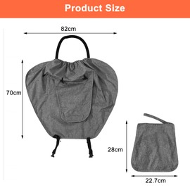 APOMOONS Sonnensegel Kinderwagen uv schutz Mit Aufbewahrungstasche, Sonnenschutz kinderwagen Sonnensegel buggy Sonnenschutz buggy, Sonnenverdeck Mit Sichtfenster für Alltagsreisen, Camping (Grau）