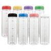 Large capacity 700ml graduated plain bottle tumbler diet health water