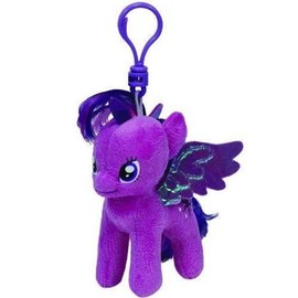 Ty Beanie Baby – My Little Pony – Twilight Sparkle Keychain ty41104